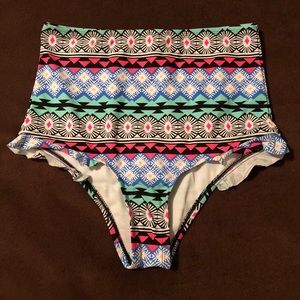 Marina West High Waste Bikini Bottom